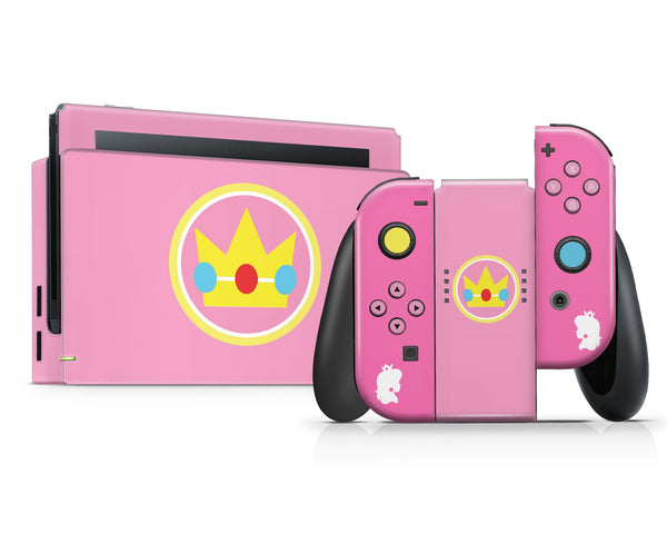 Princess Peach Switch Case Nintendo Switch Case Switch Case L Nintendo  Switch Skin Switch Pink Case Princess Switch Case 