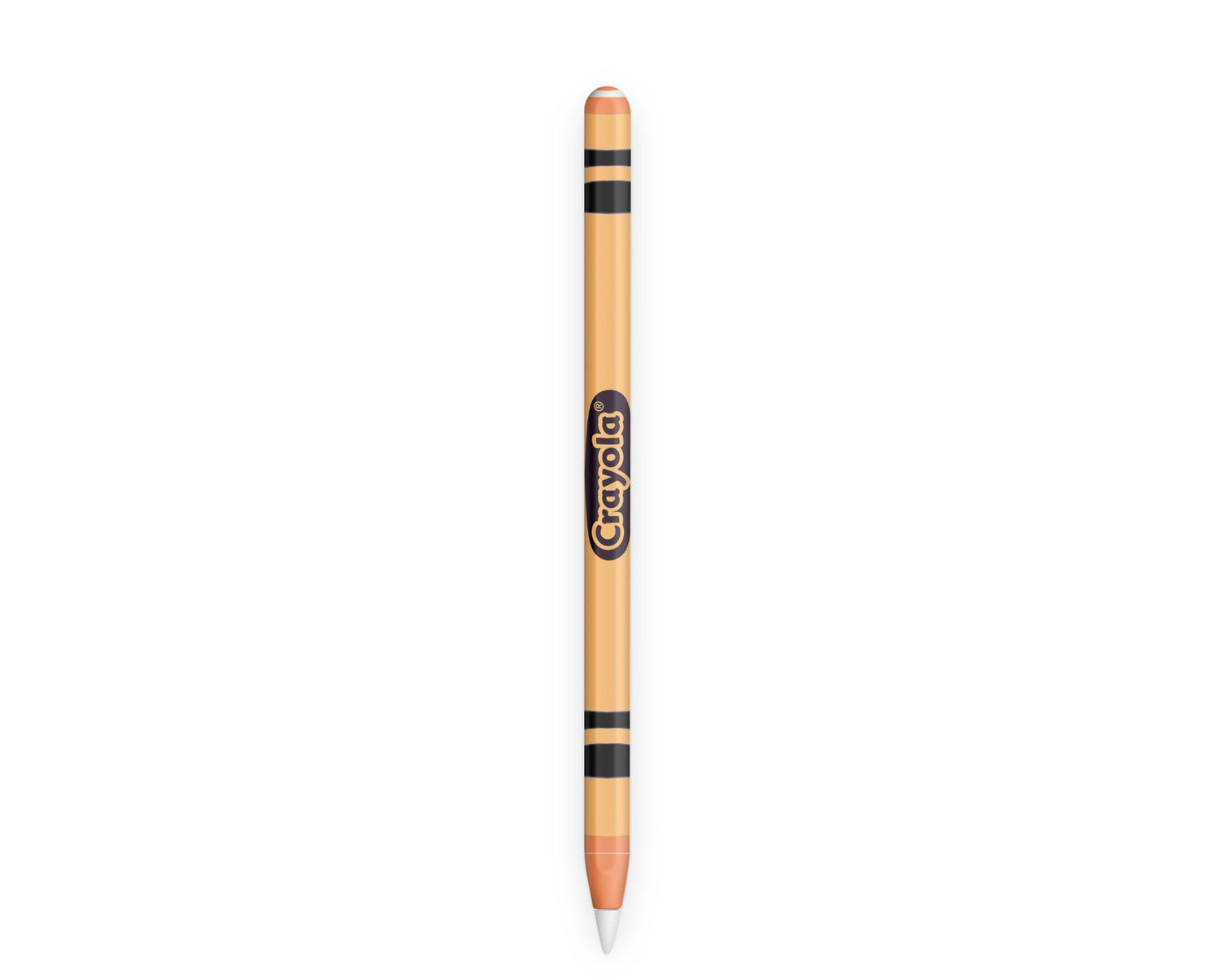 Lux Skins Apple Pencil Crayloa Orange 2nd Generation Skins - Art Crayola Series Skin