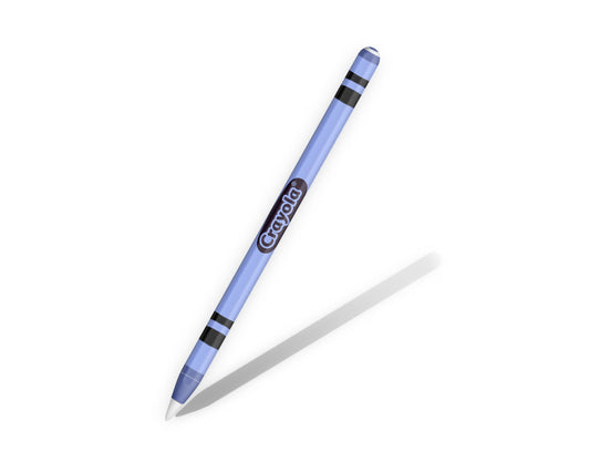 Lux Skins Apple Pencil Crayloa Blue 1st Generation Skins - Art Crayola Series Skin