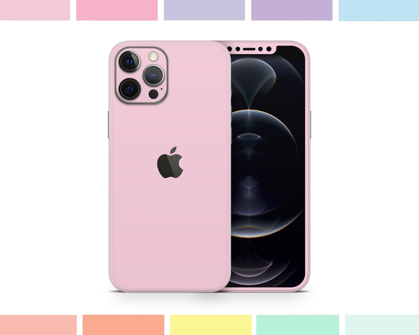 Lux Skins iPhone Signature Baby Pink iPhone 13 Pro Max Skins - Solid Colours Pastel Series Skin