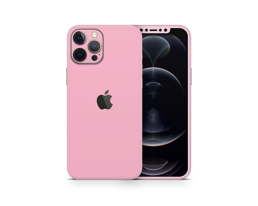 Lux Skins iPhone Signature Pink iPhone 13 Pro Max Skins - Solid Colours Pastel Series Skin