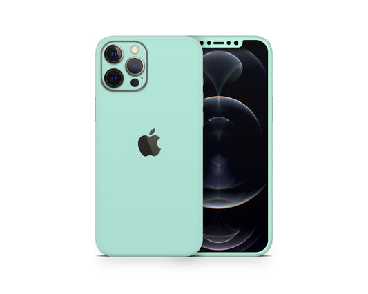 Lux Skins iPhone Signature Tiffany Blue iPhone 13 Pro Max Skins - Solid Colours Pastel Series Skin