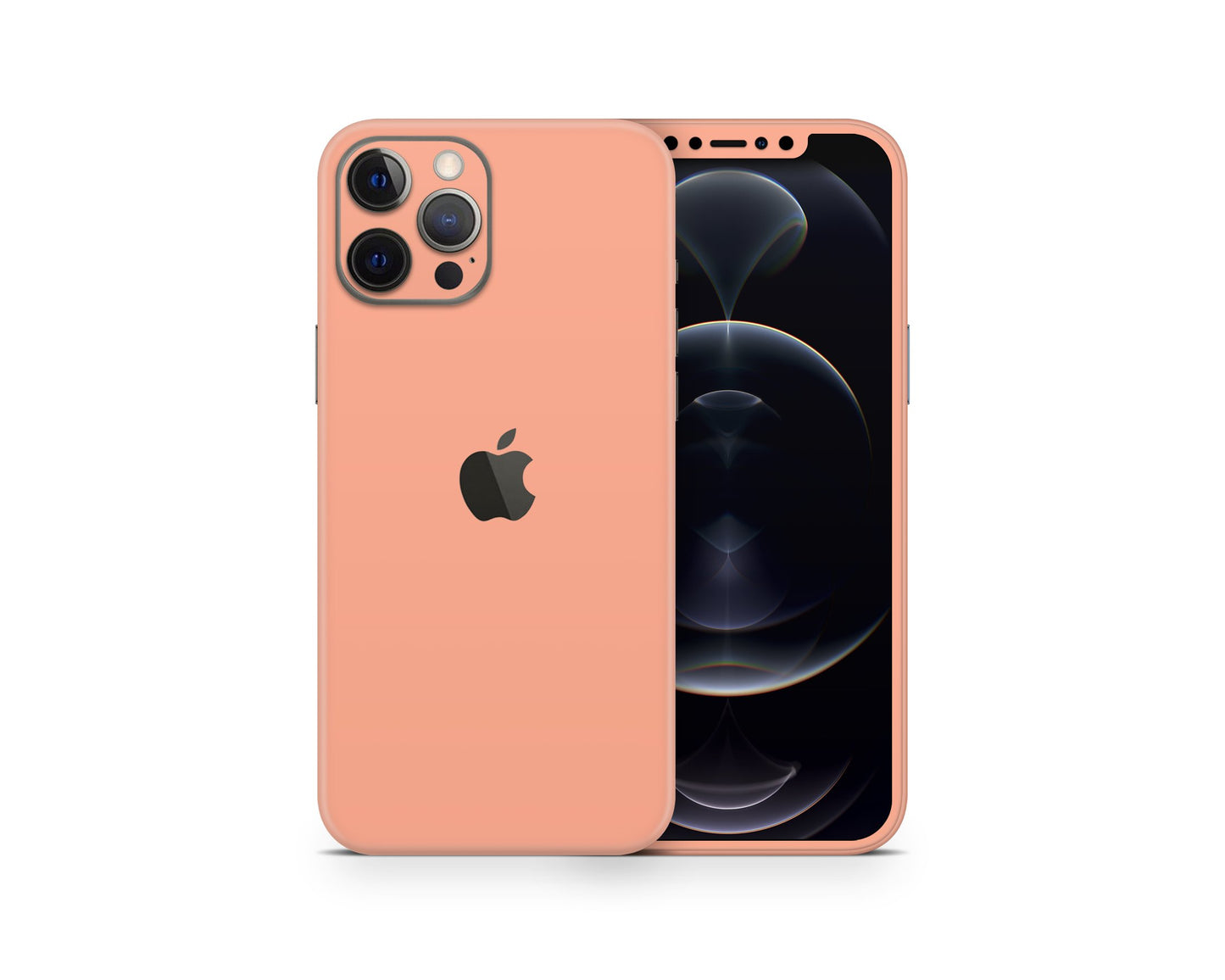 Lux Skins iPhone Signature Apricot iPhone 13 Pro Max Skins - Solid Colours Pastel Series Skin