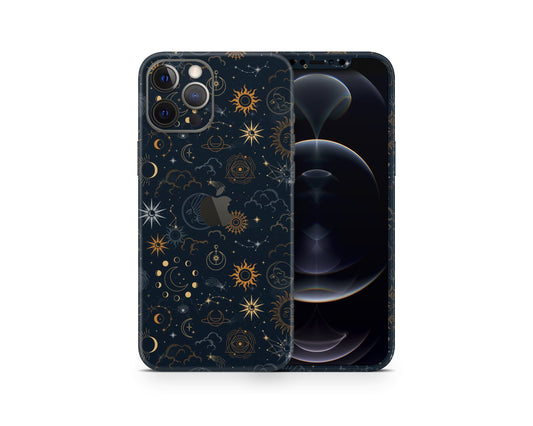 Lux Skins iPhone Constellation Stargazing Night iPhone 13 Pro Max Skins - Pattern Galaxy Skin
