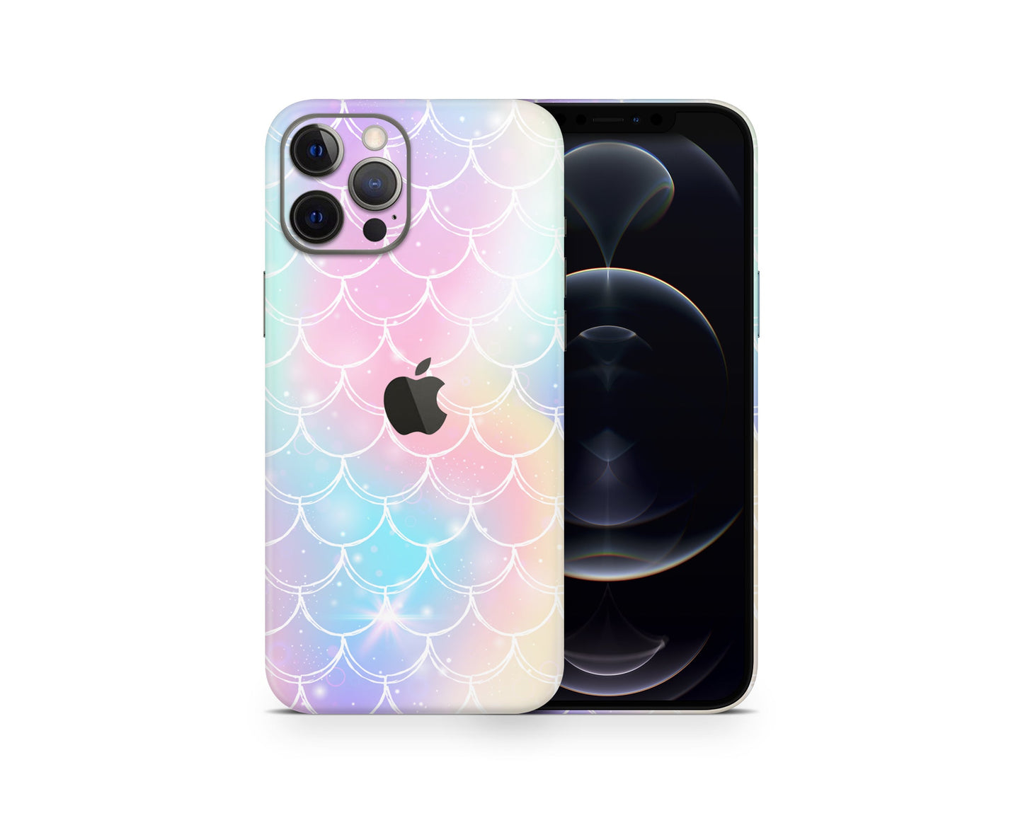 Lux Skins iPhone Iridescent Pastel Mermaid iPhone 13 Pro Max Skins - Pattern Abstract Skin