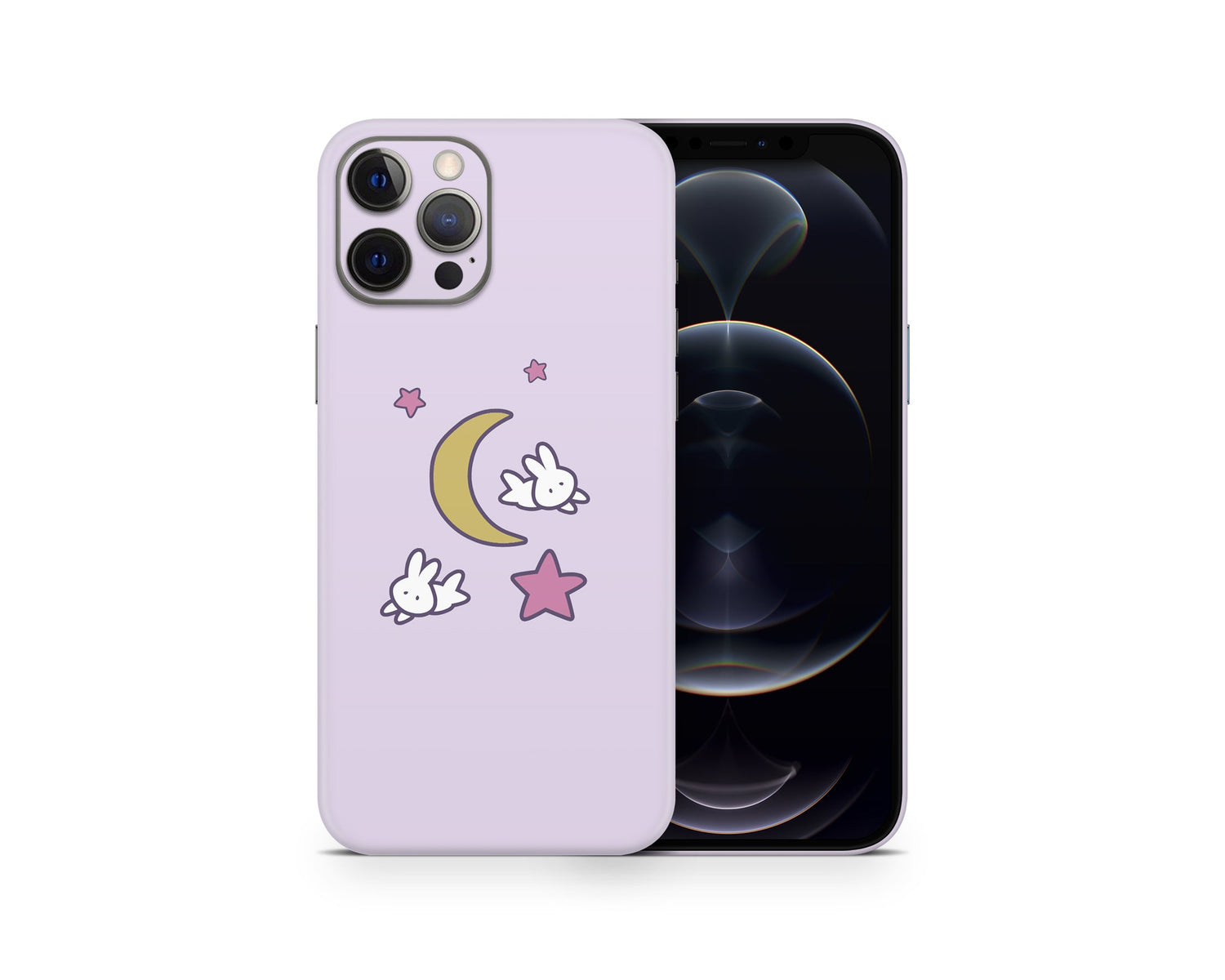Lux Skins iPhone Sailor Moon Purple Minimalist iPhone 13 Pro Max Skins - Pop culture Sailor Moon Skin