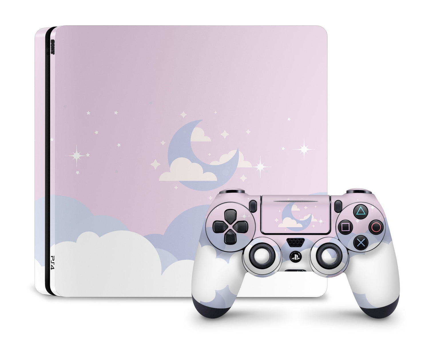 Lux Skins PS4 Dreamy Pastel Clouds PS4 Skins - Art Clouds Skin