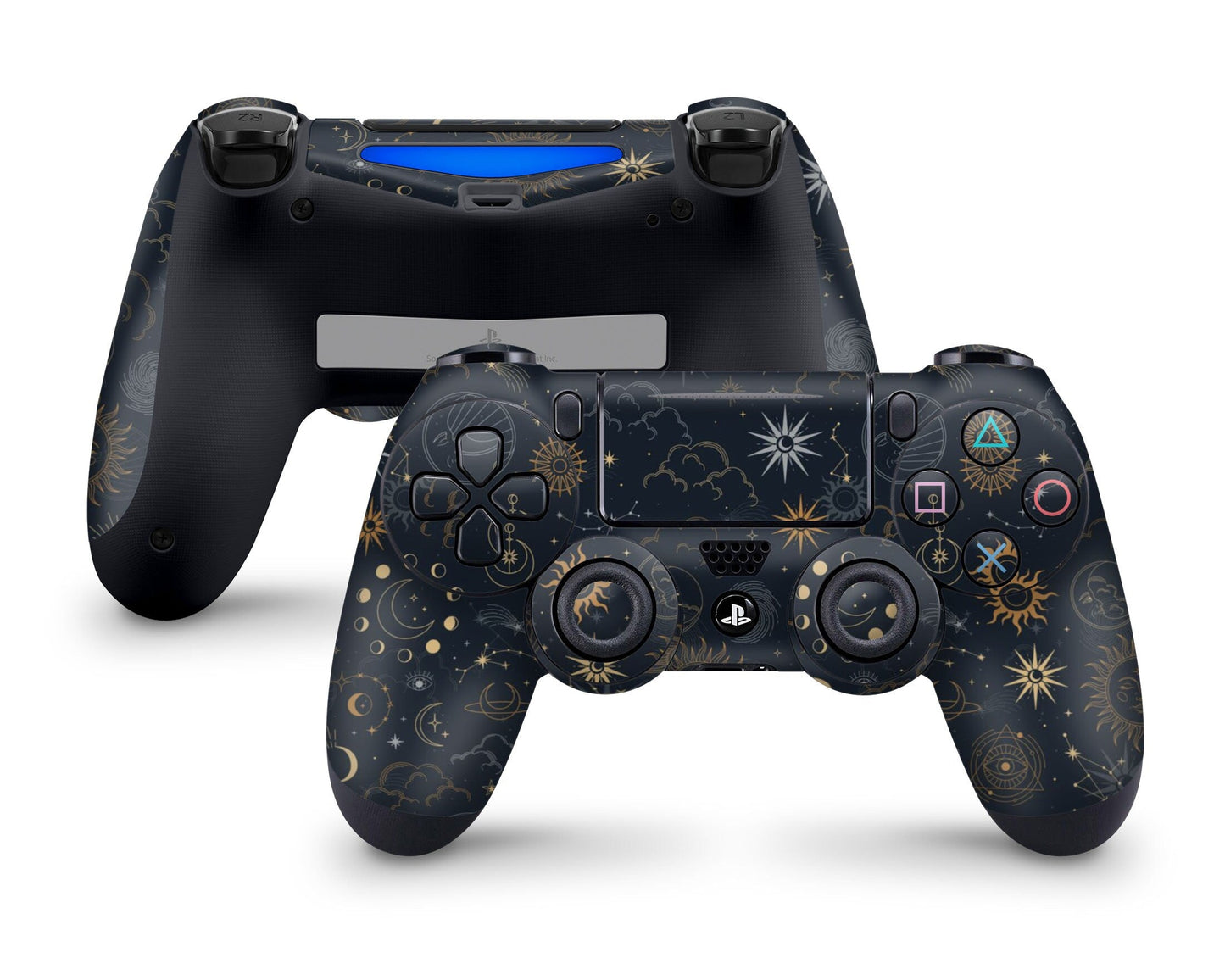 Lux Skins PS4 Controller Constellation Stargazing NightSkins - Pattern Galaxy Skin