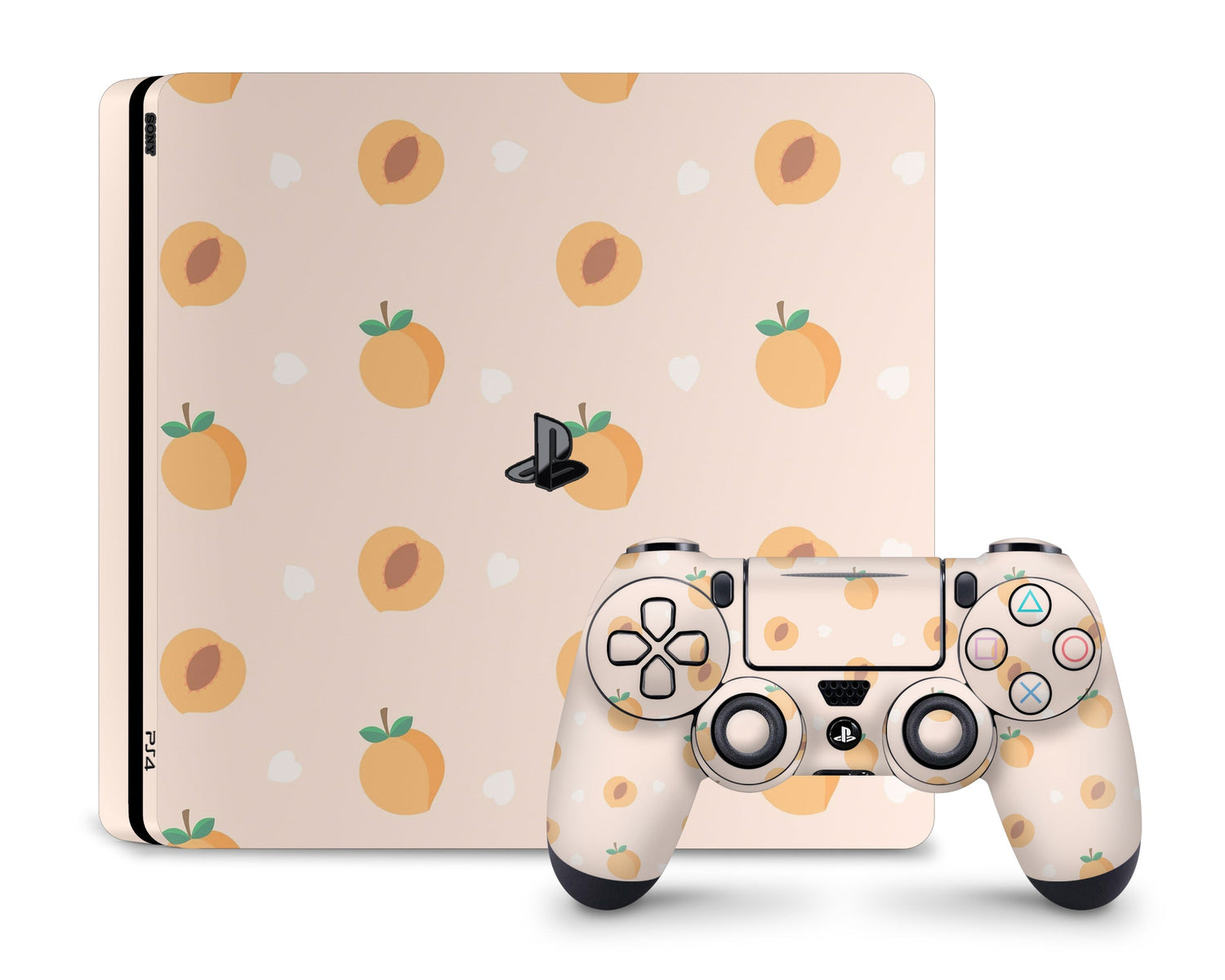 Lux Skins PS4 Peaches PS4 Skins - Pattern Fruits Skin