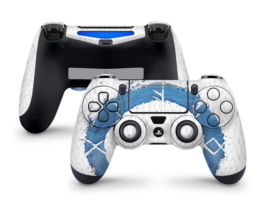 God of War Blue Ragnarok PS4 Controller Skin