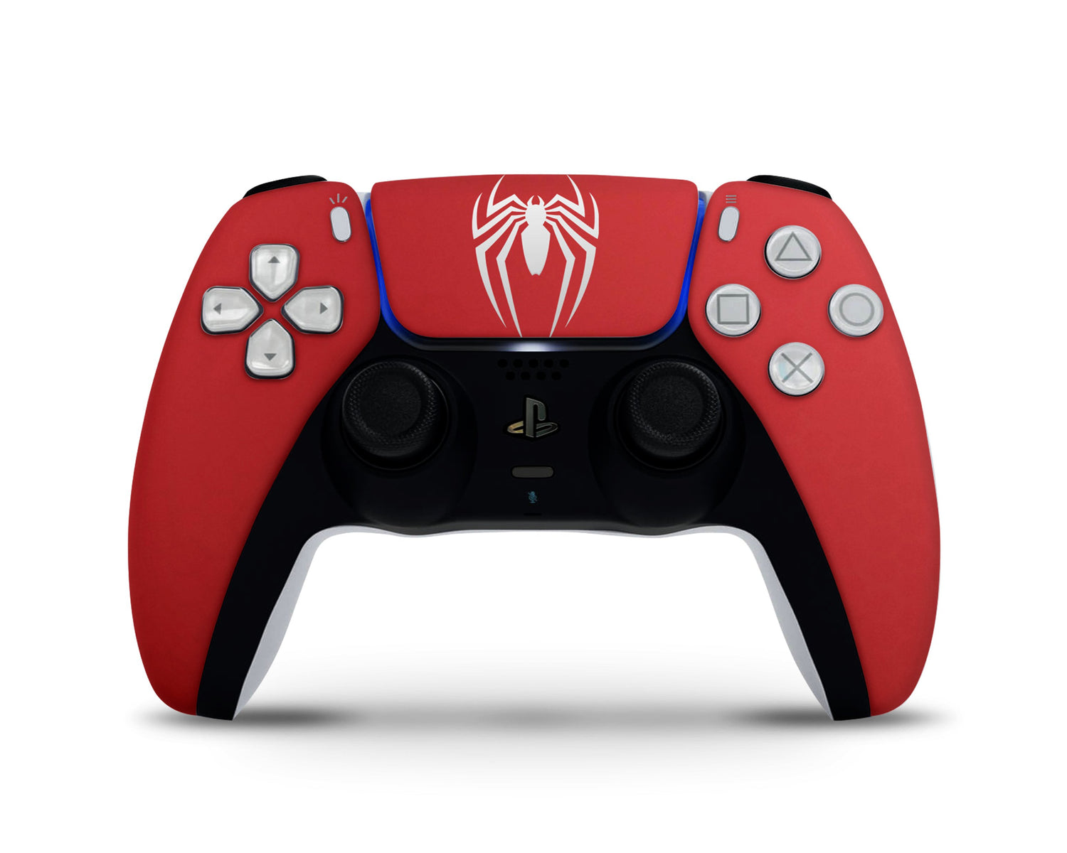 Lux Skins PS5 Controller Red SpidermanSkins - Pop culture Spiderman Skin