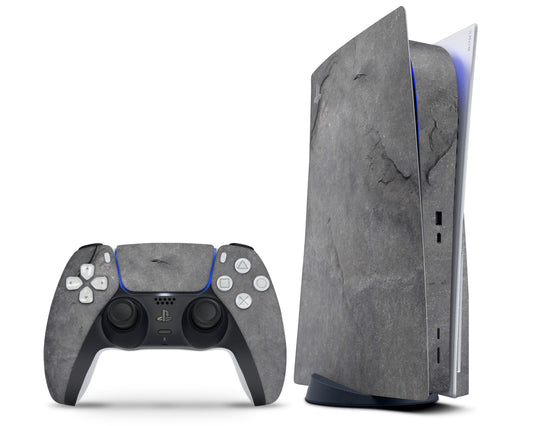 Lux Skins PS5 Stone Slate PS5 Skins - Pattern Texture Skin
