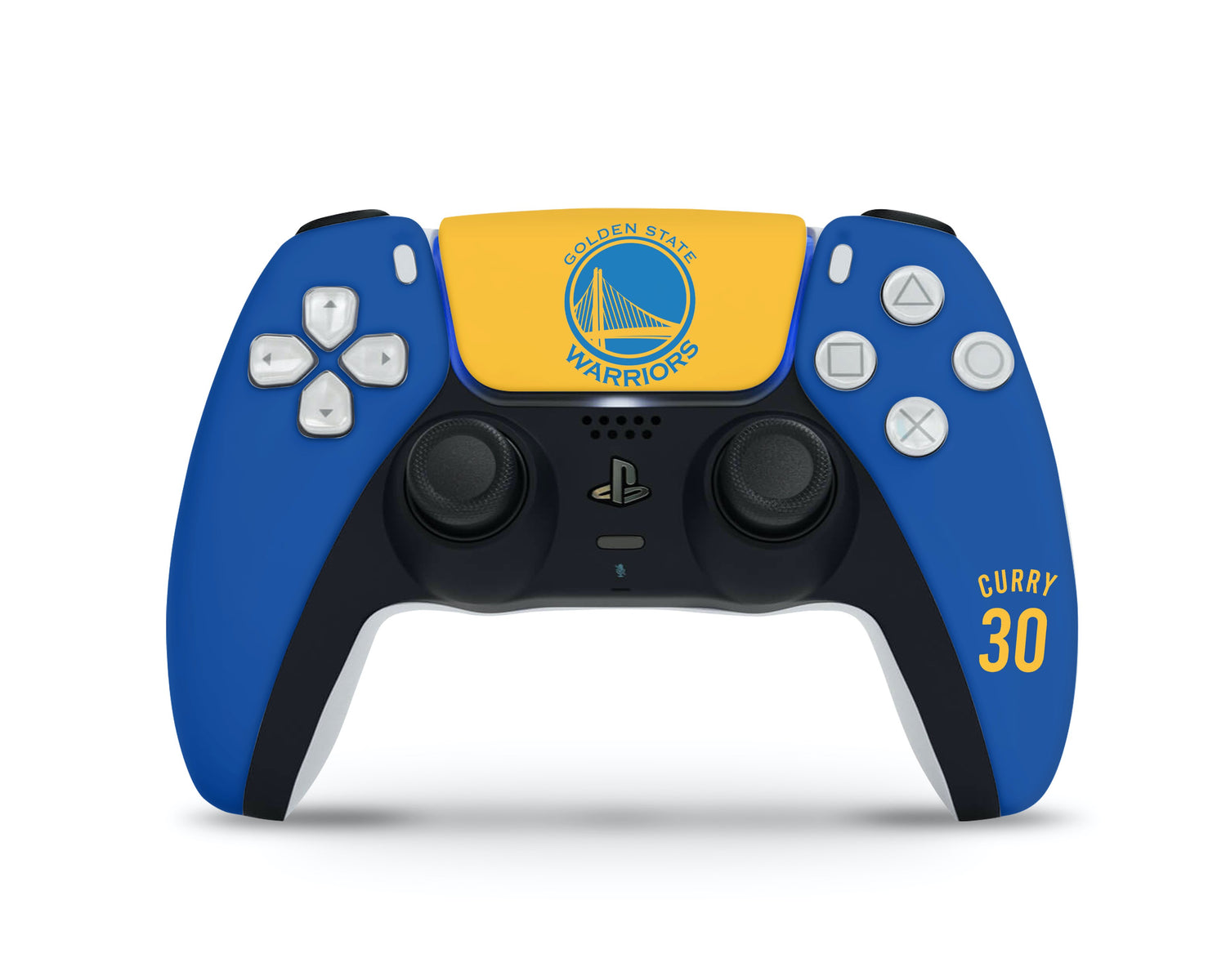 Lux Skins PS5 Controller Golden State Warriors Steph CurrySkins - Sports Basketball Skin