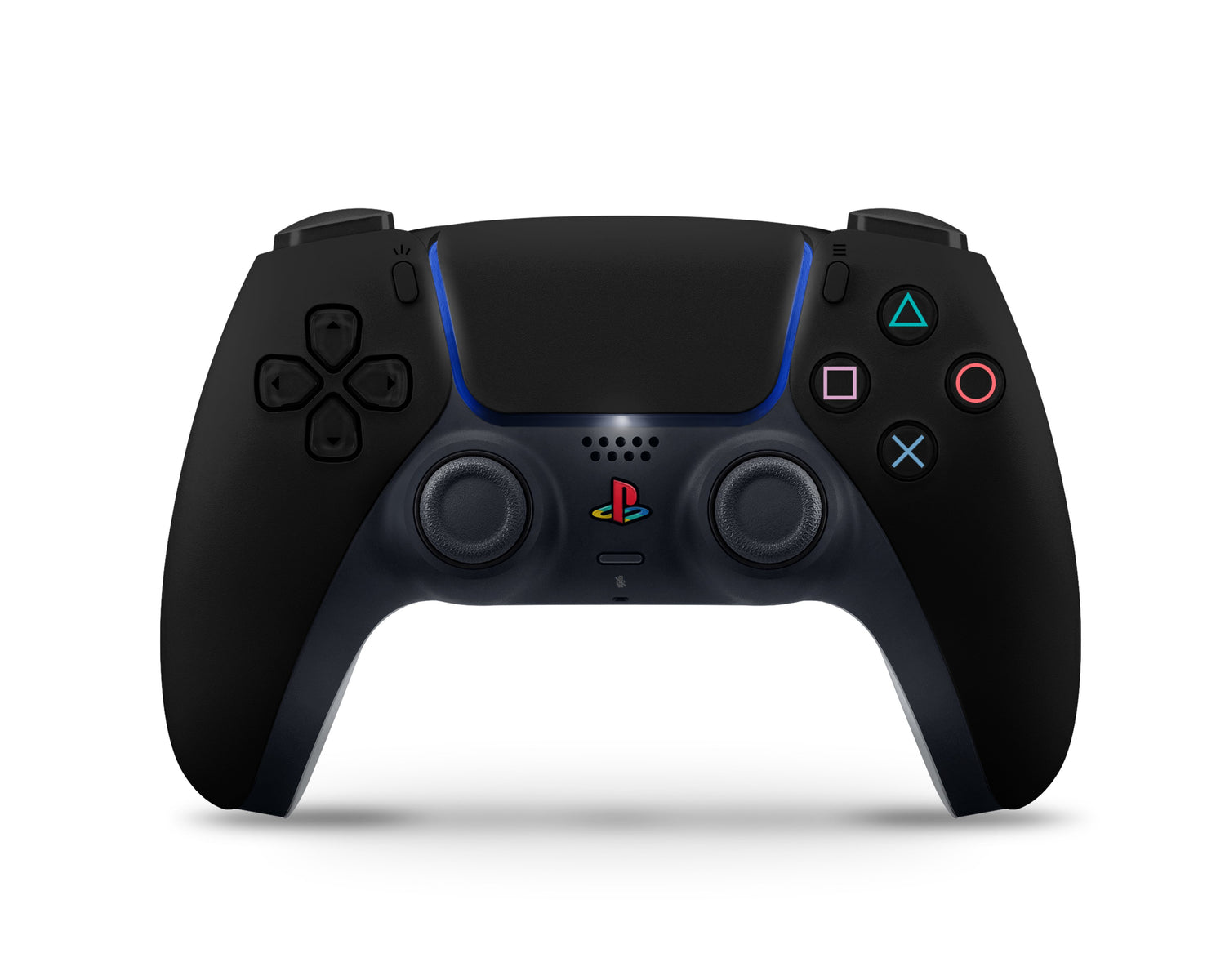 Lux Skins PS5 Controller Classic Black RetroSkins - Solid Colours Retro Skin