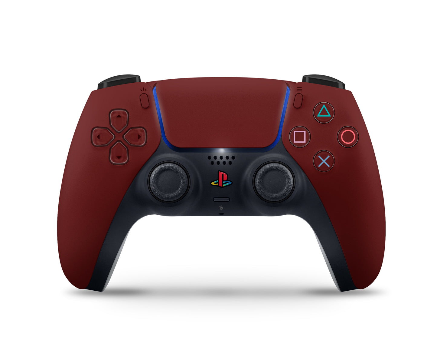 Lux Skins PS5 Classic Red Retro PS5 Skins - Solid Colours Retro Skin