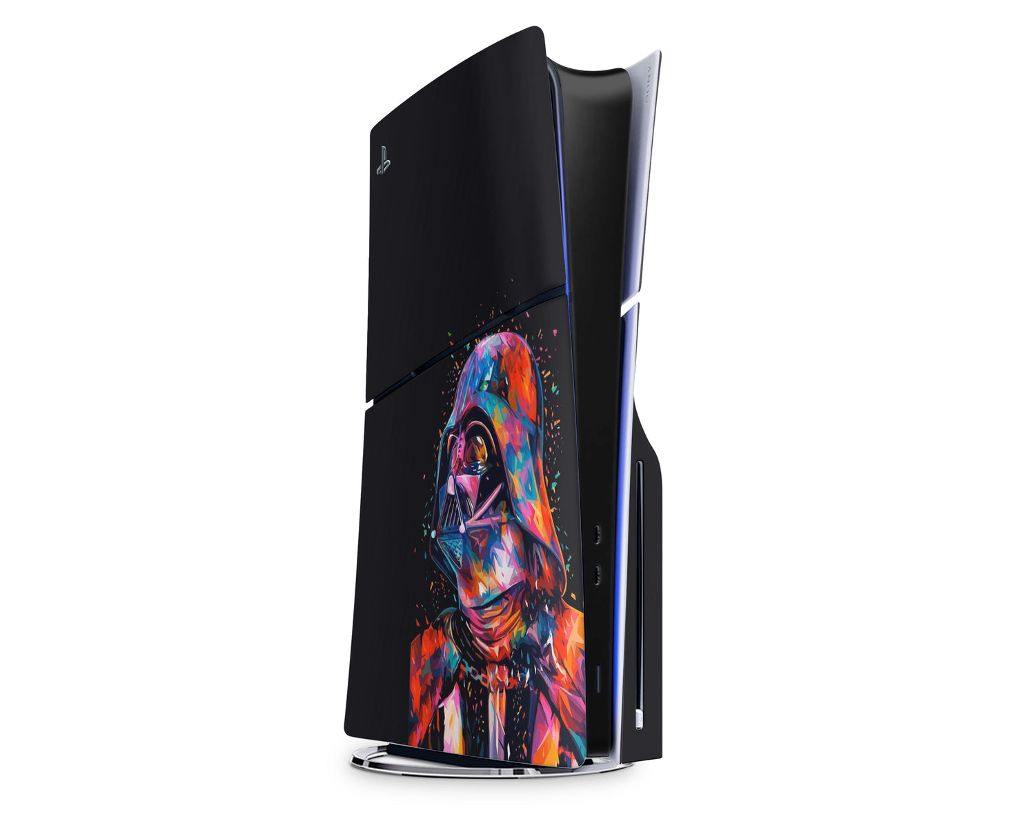 Lux Skins PS5 Slim Star Wars Darth Vader Confetti PS5 Slim Skins - Pop culture Star Wars Skin