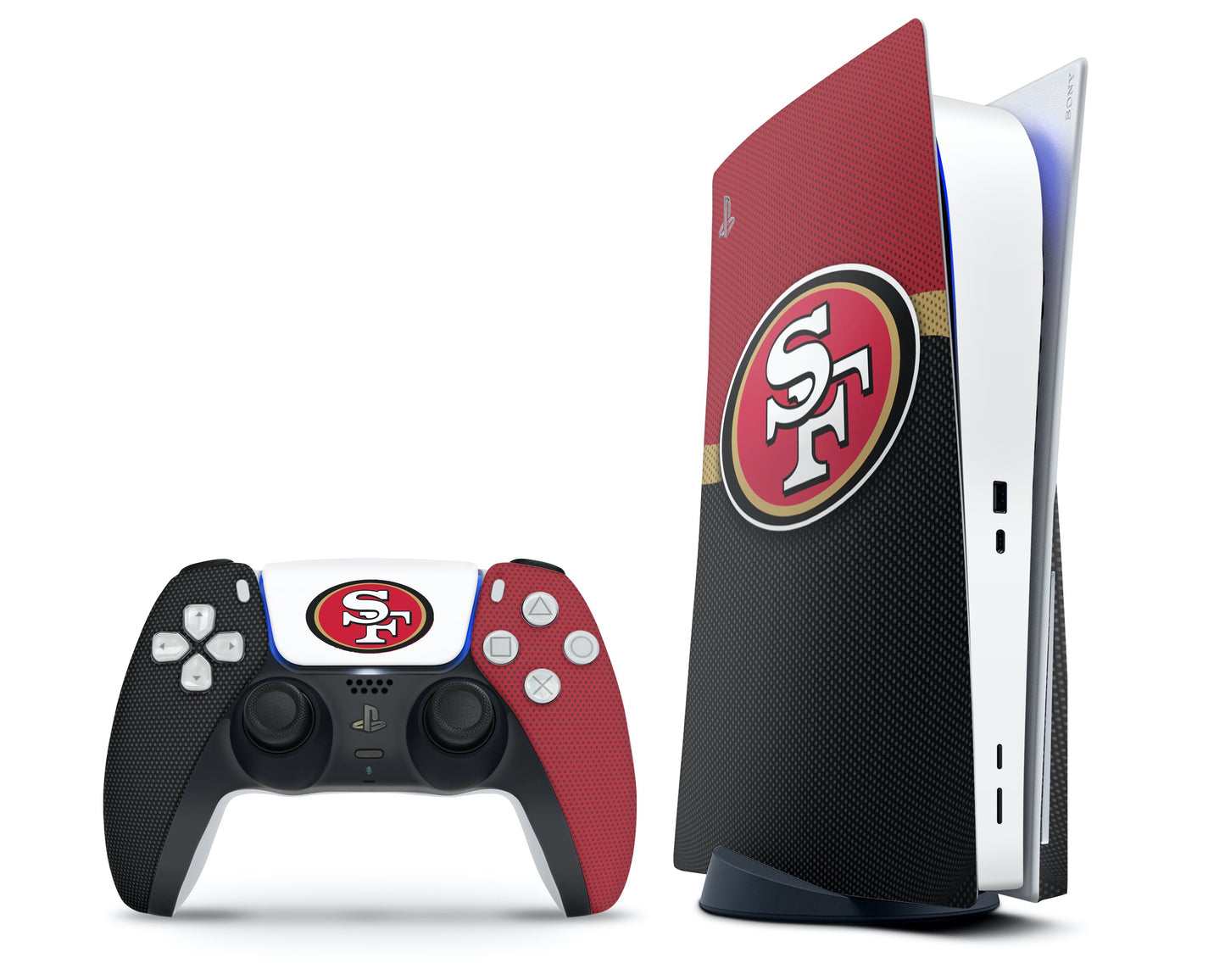 Lux Skins PS5 San Francisco 49ers PS5 Skins - Sports  Skin