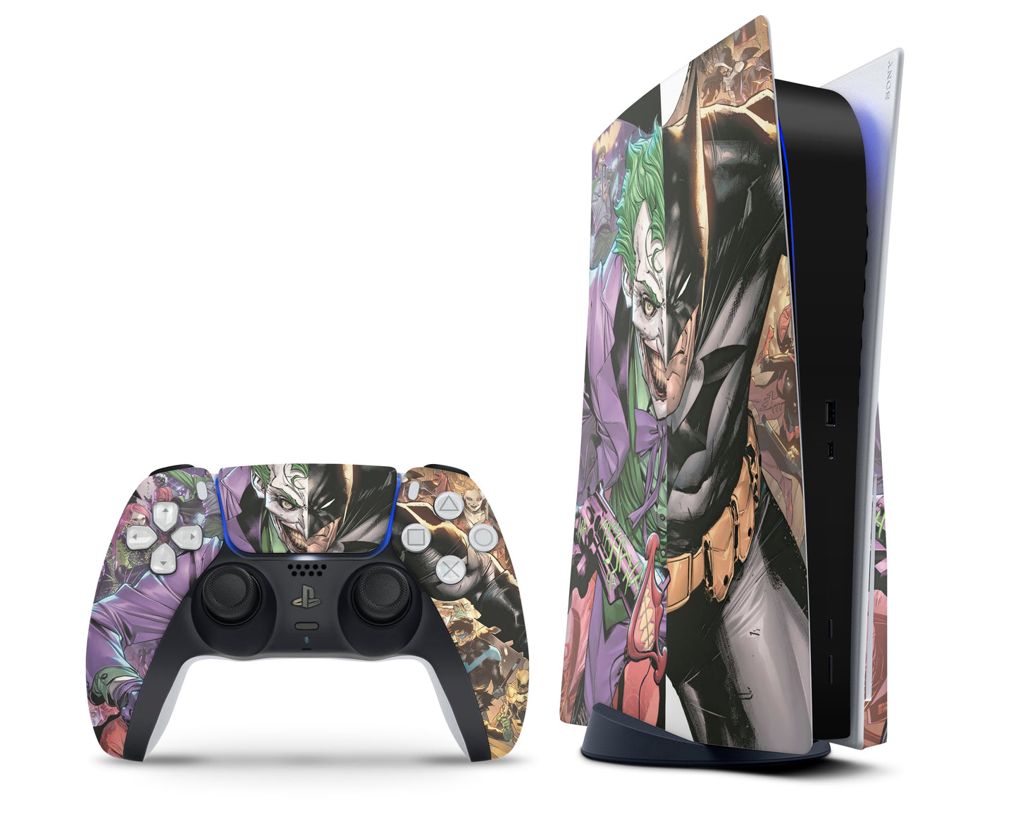 Batman vs Joker PS5 Skin – Lux Skins Official