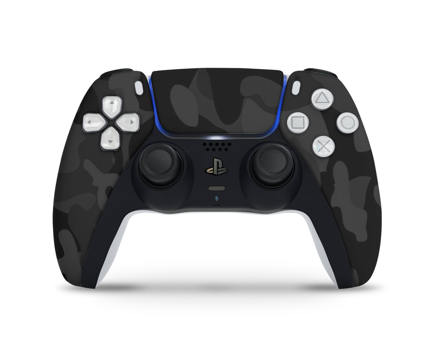 Lux Skins PS5 Controller Black CamoSkins - Pattern Camo Skin