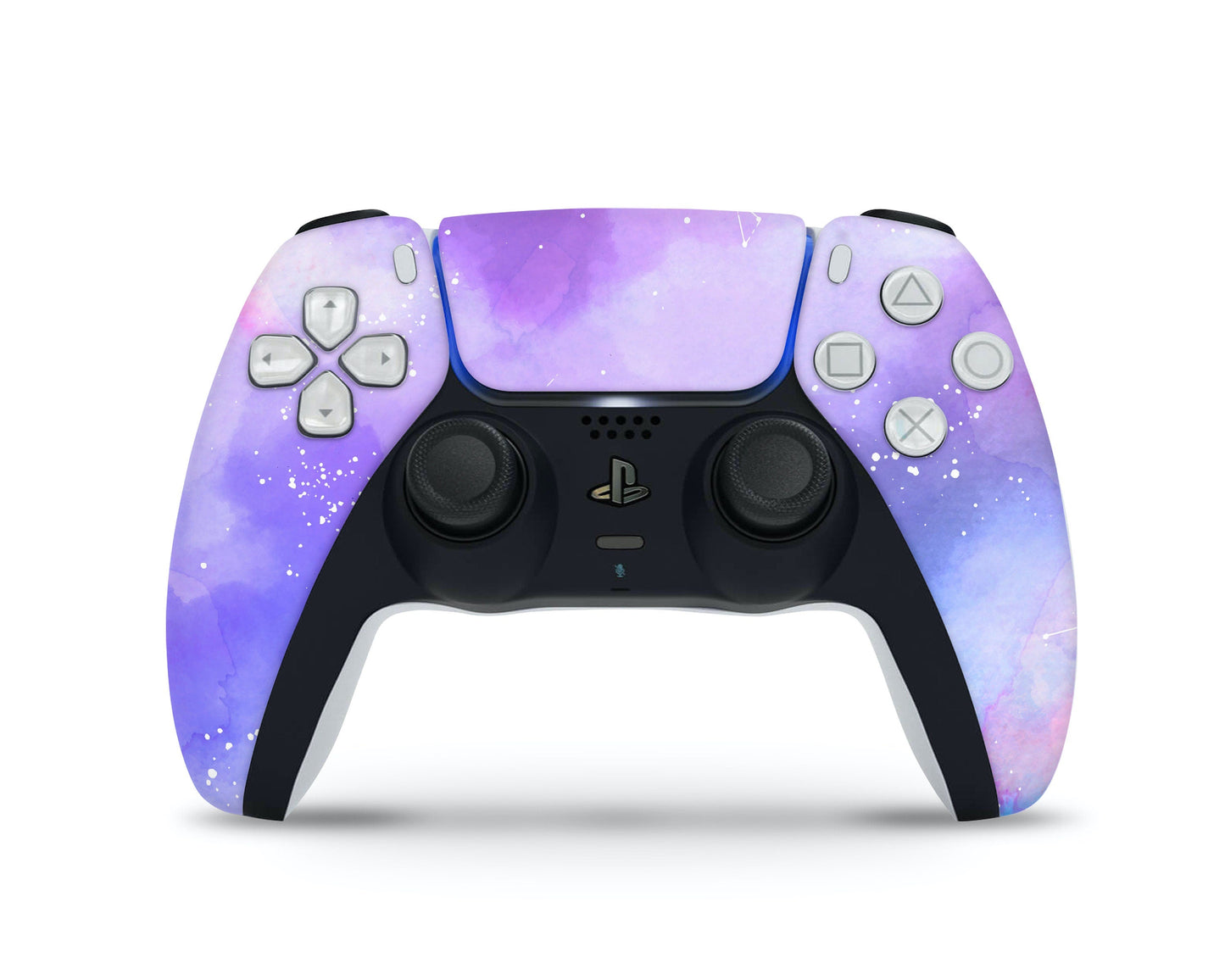 Lux Skins PS5 Controller Purple Starry NightSkins - Pattern Abstract Skin
