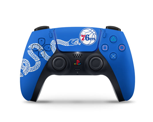 Lux Skins PS5 Controller Philadelphia 76ersSkins - Sports Basketball Skin