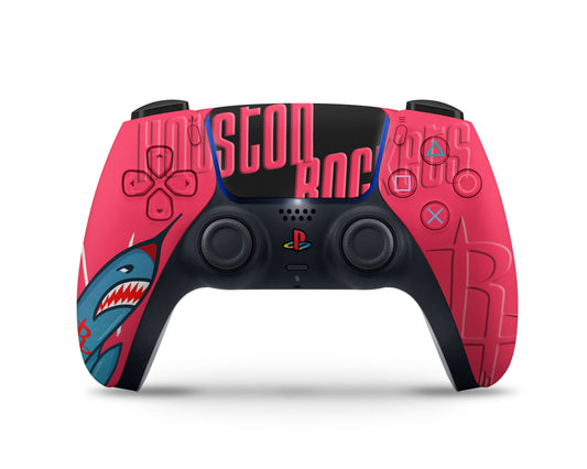 Lux Skins PS5 Houston Rockets PS5 Skins - Sports Basketball Skin