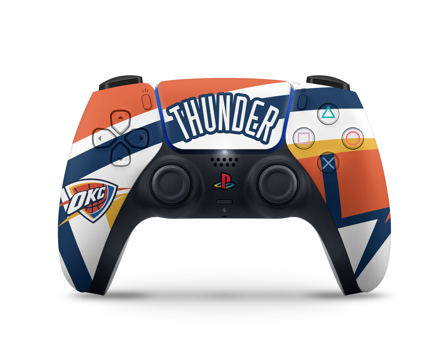Lux Skins PS5 Controller Oklahoma City ThunderSkins - Sports Basketball Skin
