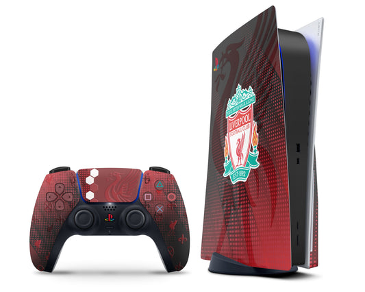 Lux Skins PS5 Liverpool FC PS5 Skins - Sports Soccer Skin