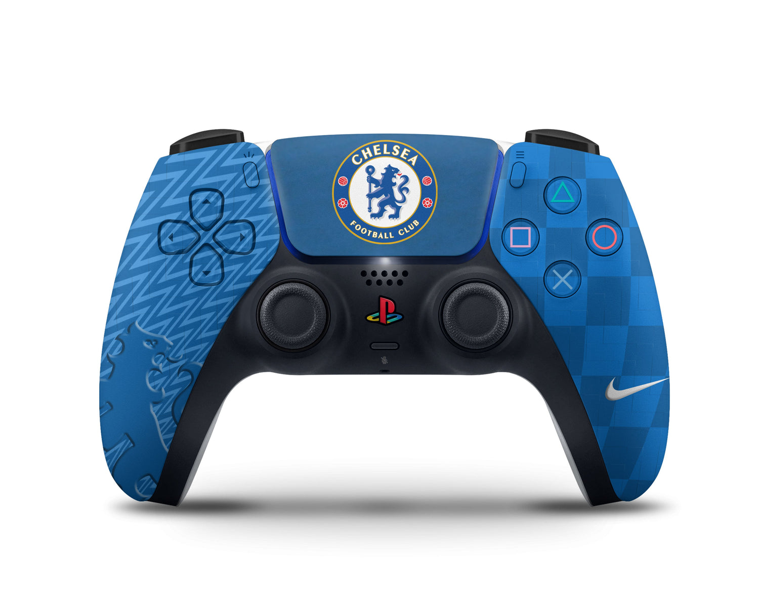 Lux Skins PS5 Controller Chelsea FCSkins - Sports Soccer Skin