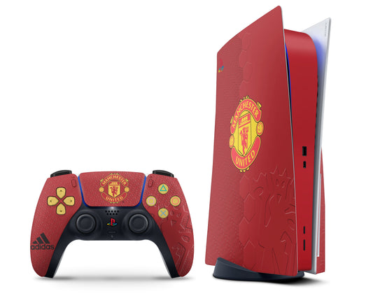 Lux Skins PS5 Manchester United FC PS5 Skins - Sports Soccer Skin