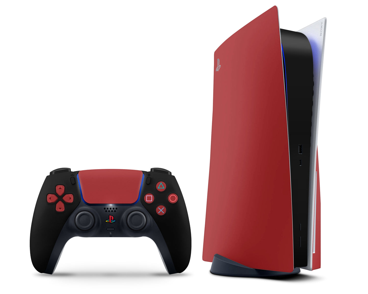 Lux Skins PS5 Chicago Reimagined Color Blocking PS5 Skins - Solid Colours Colour Blocking Skin