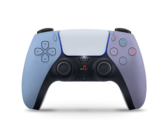 Purple Haze Retro Color Blocking PS5 Controller Skin