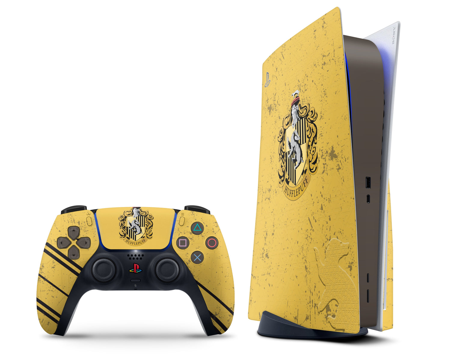 Harry Potter Hufflepuff PS5 Skin – Lux Skins Official