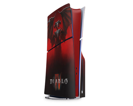 Lux Skins PS5 Slim Diablo IV PS5 Slim Skins - Pop culture Diablo Skin