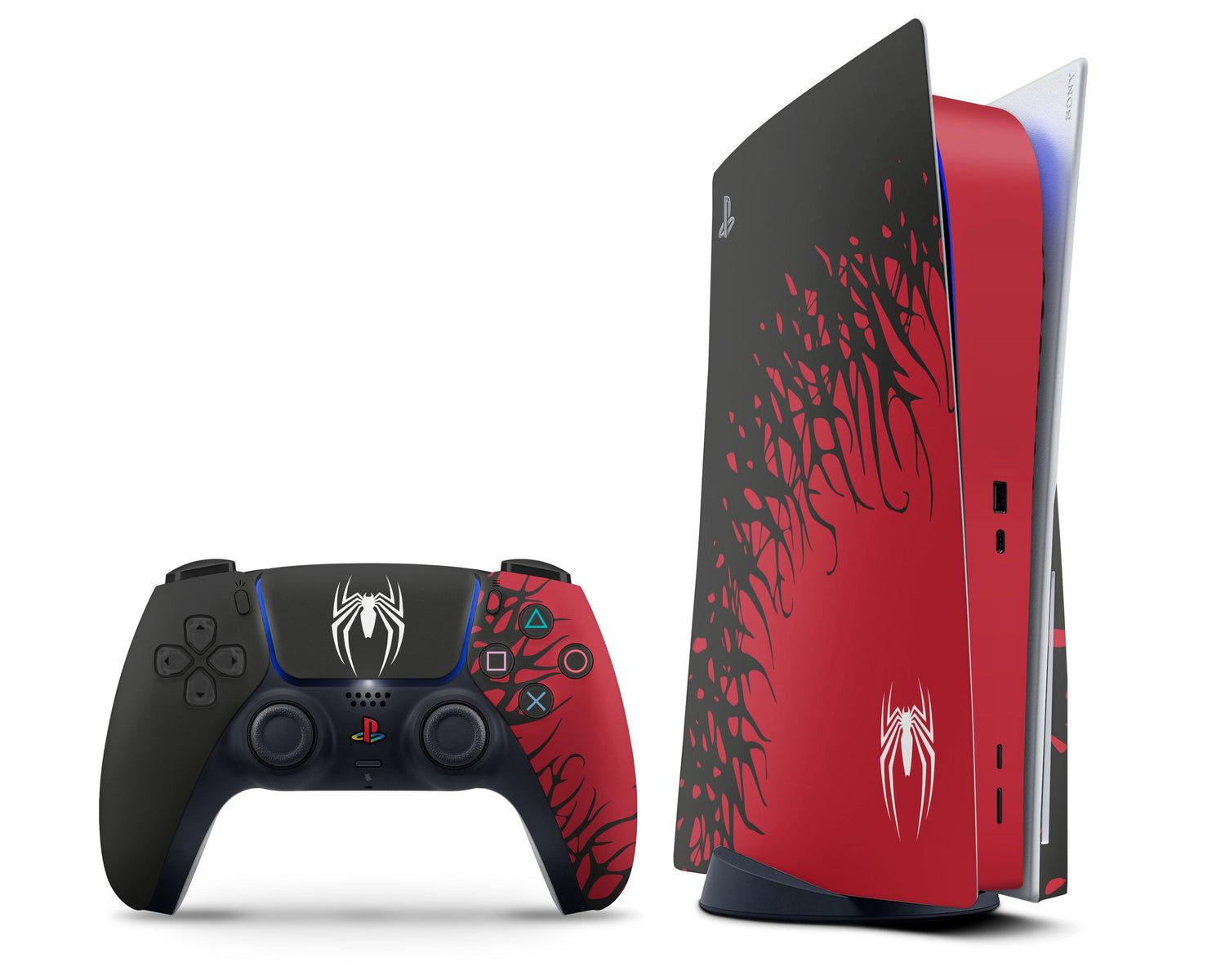 Spiderman 2 Limited Edition Inspired PS5 Skin – Lux Skins Official