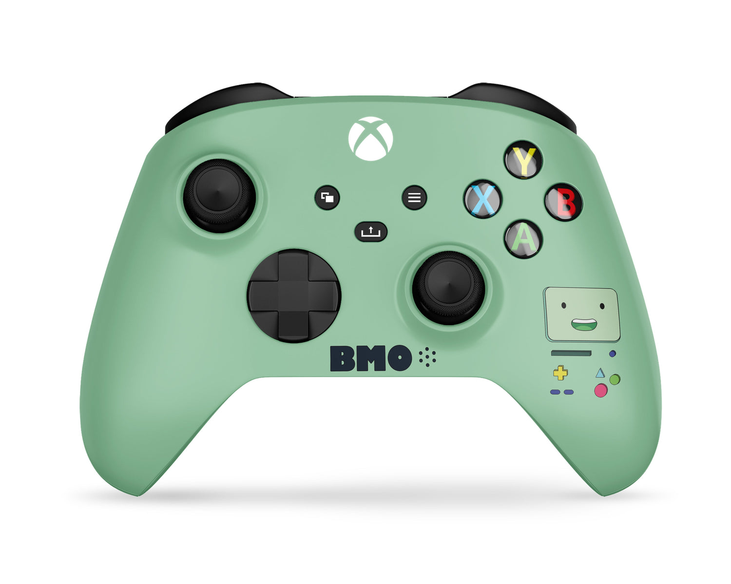 Lux Skins Xbox Series Controller Teal Adventure Time BeemoSkins - Pop culture Adventure Time Skin