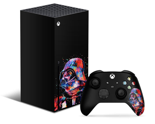 Lux Skins Xbox Series X Star Wars Darth Vader Confetti Xbox Series X Skins - Pop culture Star Wars & S Skin