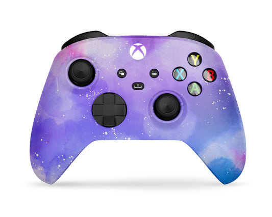 Lux Skins Xbox Series X Purple Starry Night Xbox Series X Skins - Pattern Abstract & S Skin