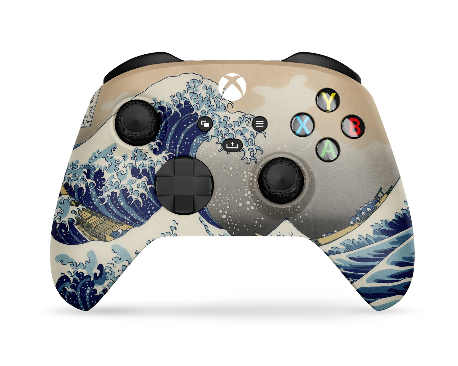Lux Skins Xbox Series X Great Wave Off Kanagawa Retrowave Xbox Series X Skins - Art Artwork & S Skin
