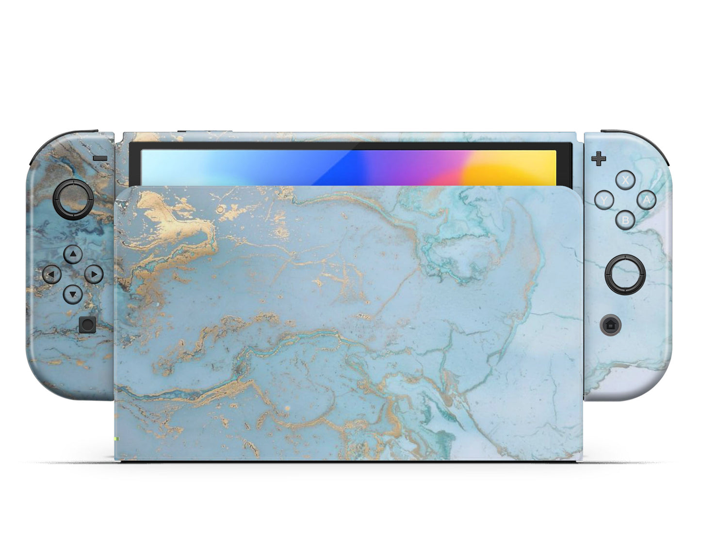 Blue Marble Nintendo Switch OLED Skin