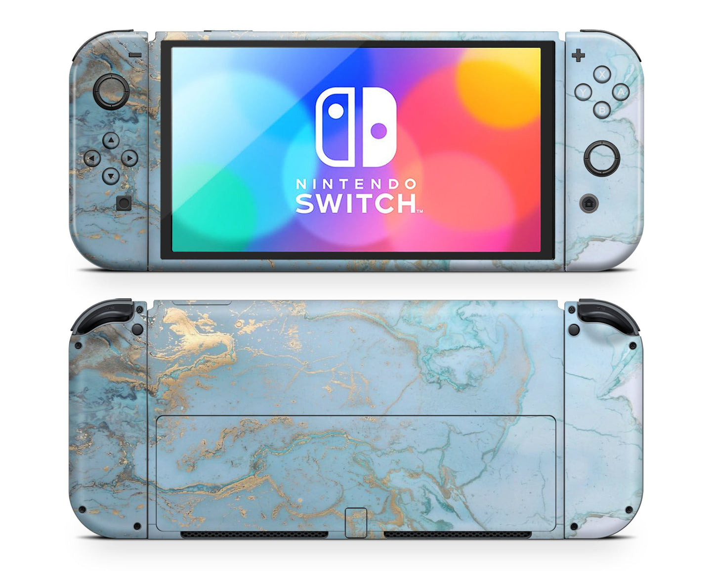 Blue Marble Nintendo Switch OLED Skin