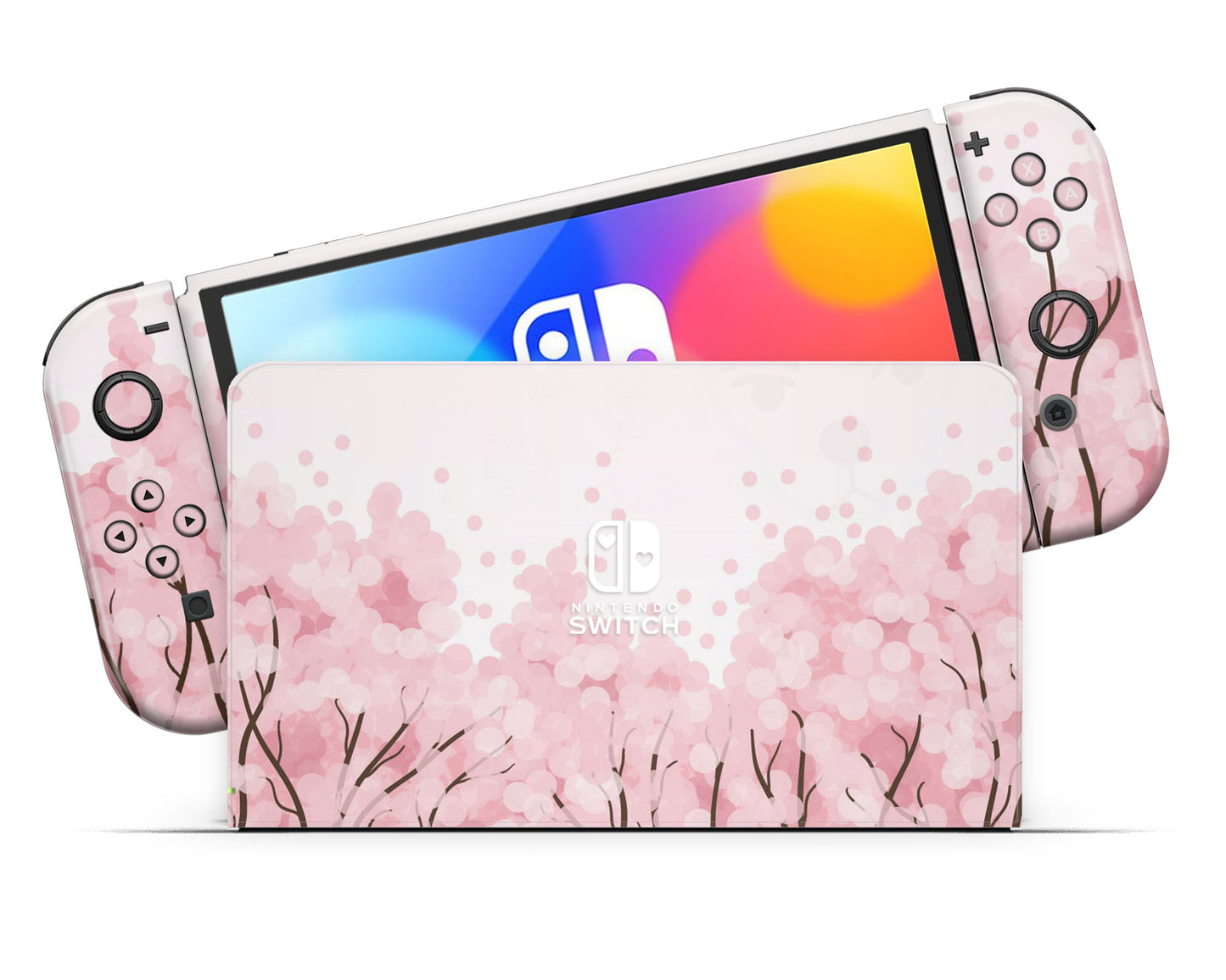 Cherry Blossom Tree Nintendo Switch OLED Skin