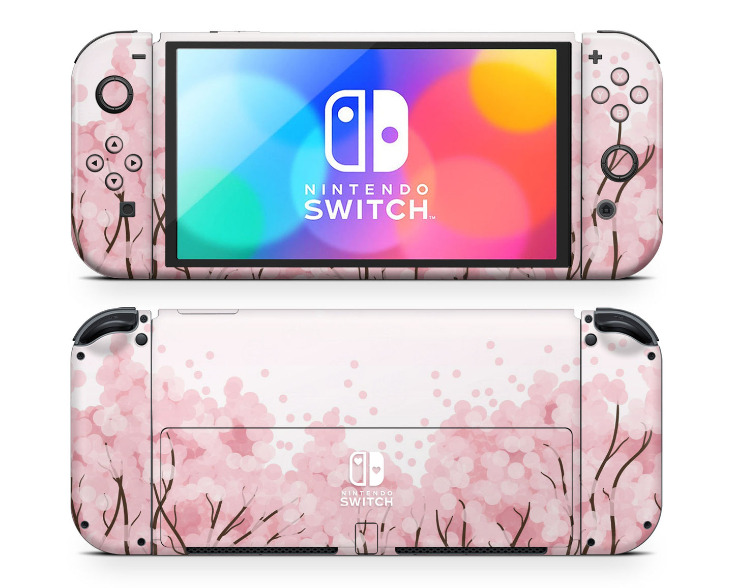 Cherry Blossom Tree Nintendo Switch OLED Skin