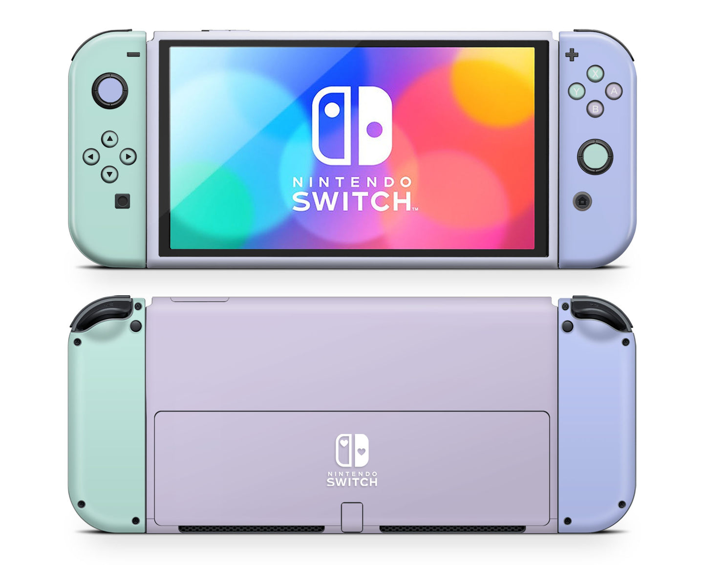 Purple Madness Nintendo Switch OLED Skin